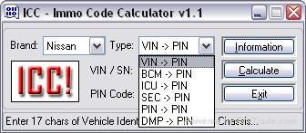 hyundai vin to pin key code calculator